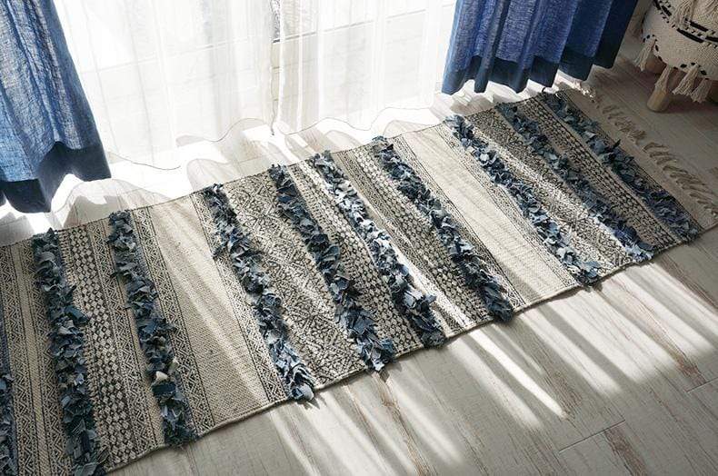 DURBAN - BLOCK PRINTED FLOOR RUNNER - ART AVENUE