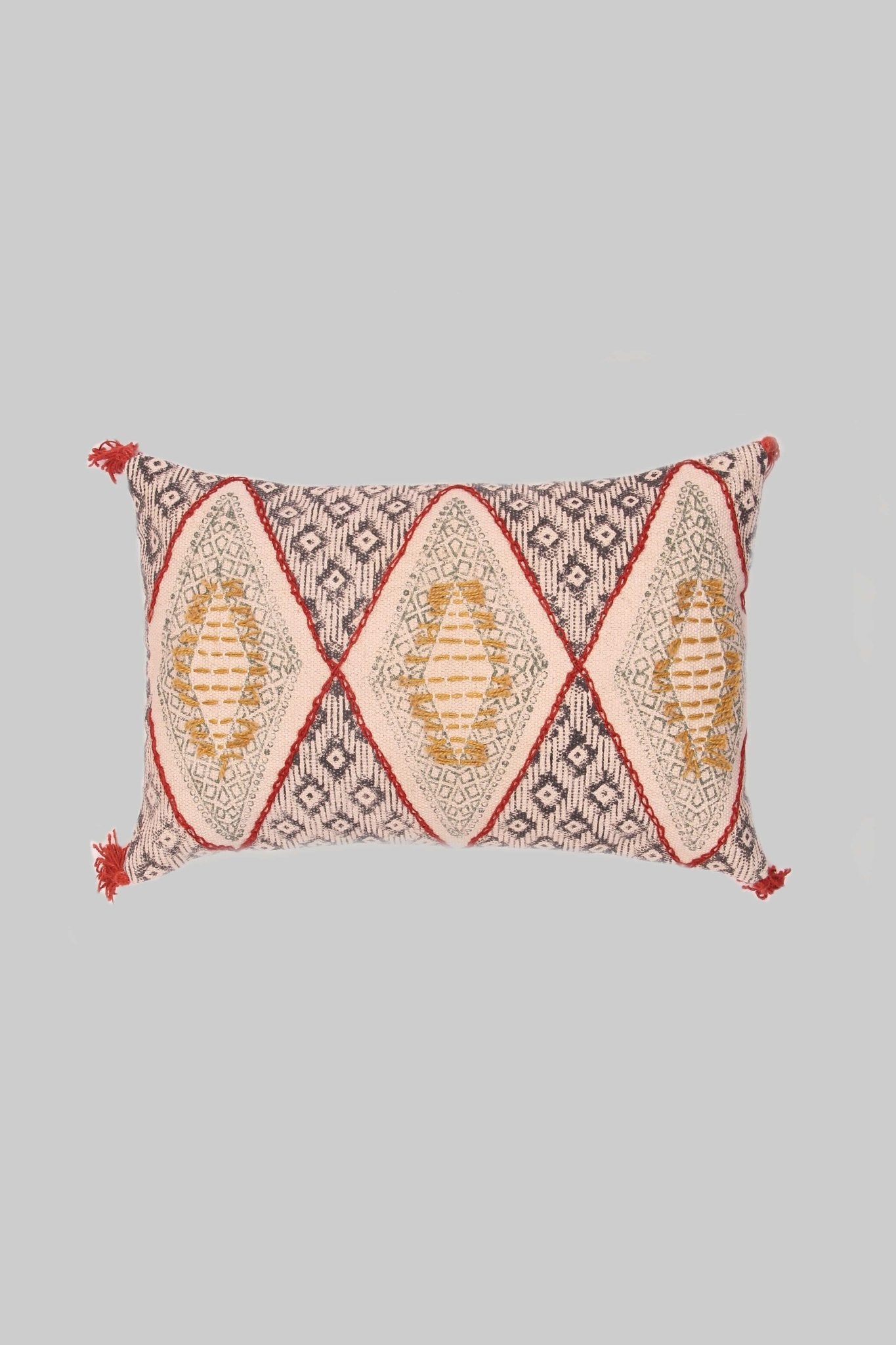 FINE - LUMBAR CUSHION COVER -MULTI - ART AVENUE