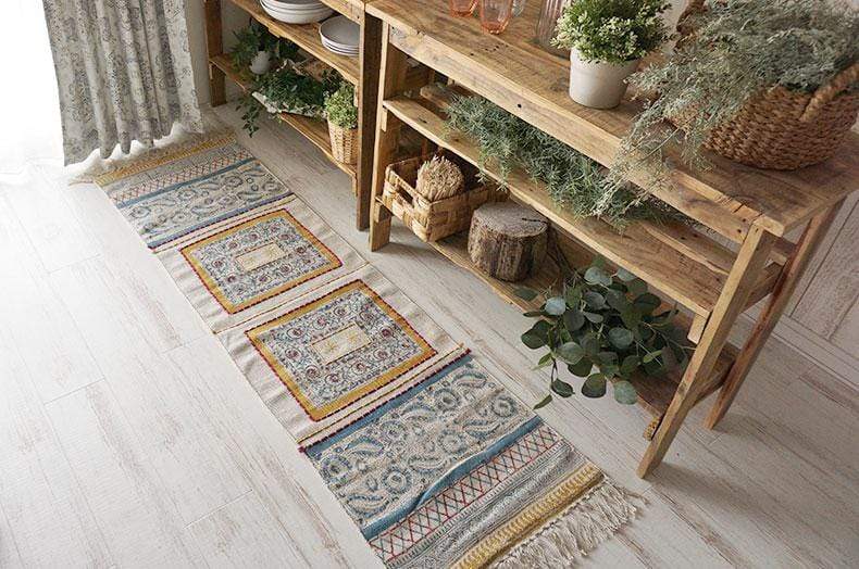 FREETOWN - BLOCK PRINTED FLOOR RUNNER - ART AVENUE