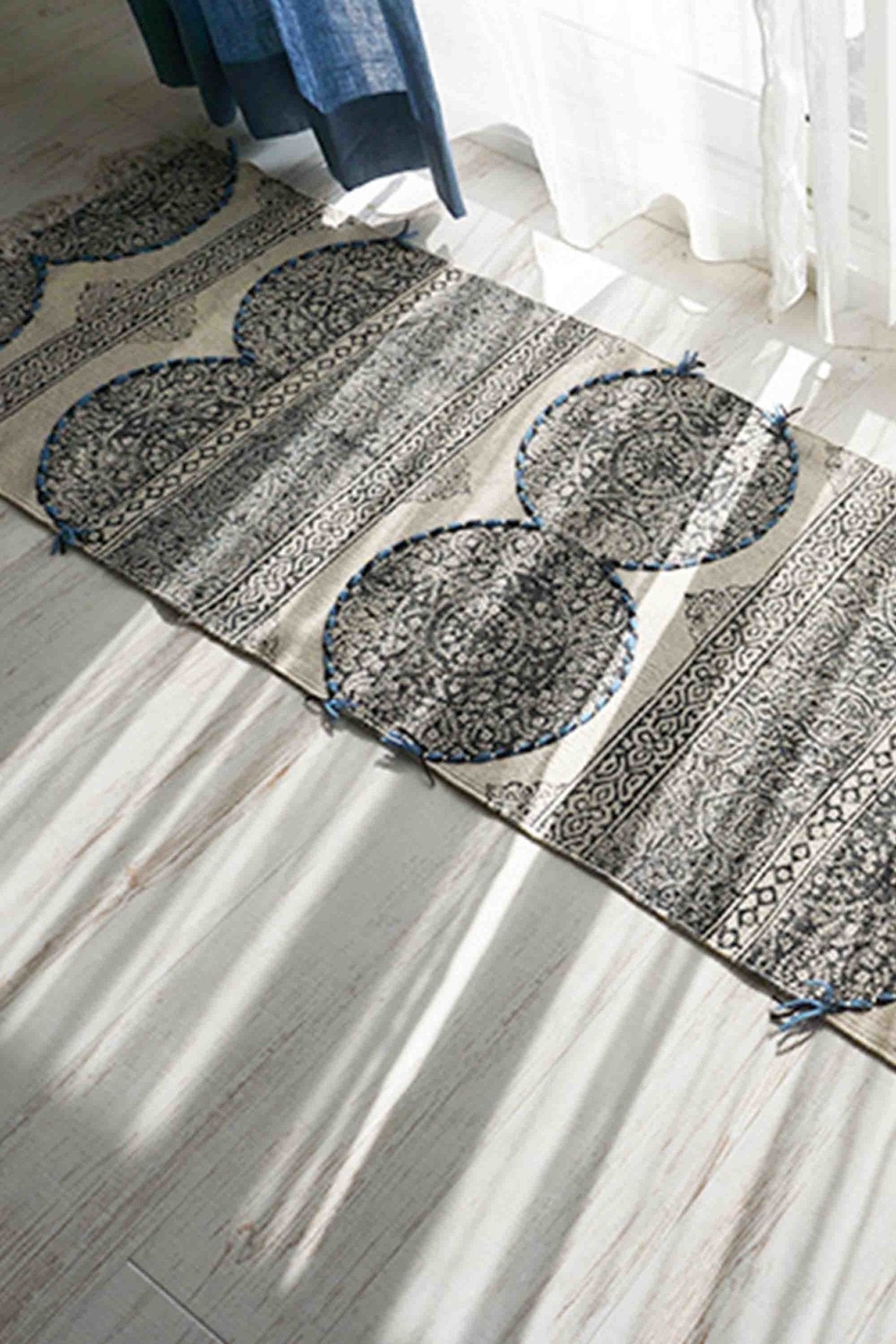 GITEGA - BLOCK PRINTED FLOOR RUNNER - ART AVENUE