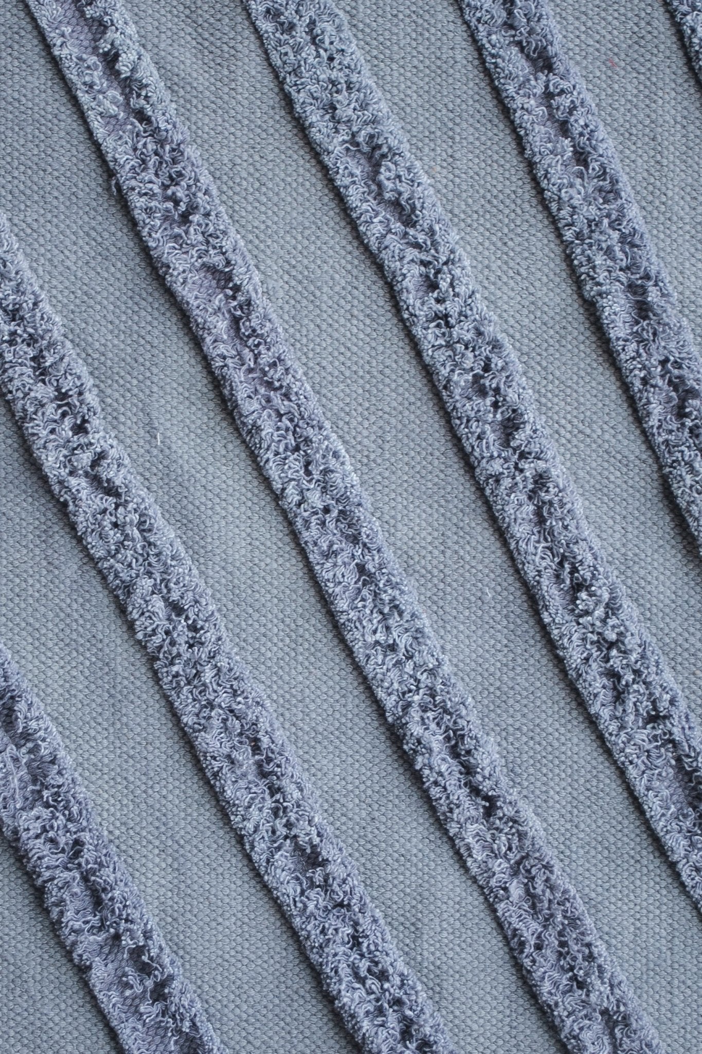 Hollywood hand-embroidered rug detail — Art Avenue Jaipur