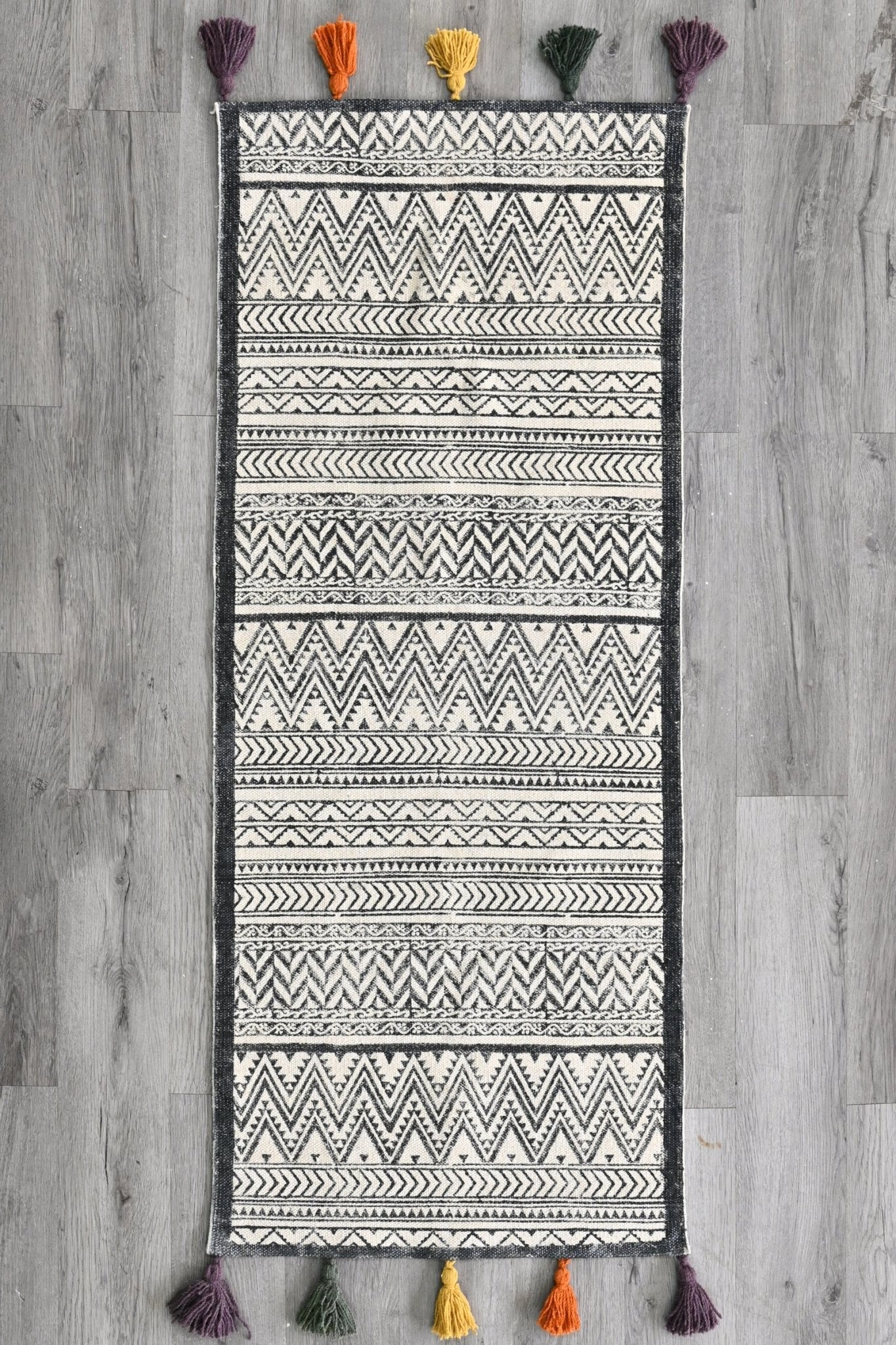KELSEY - BLOCK PRINTED FLOOR RUNNER - ART AVENUE
