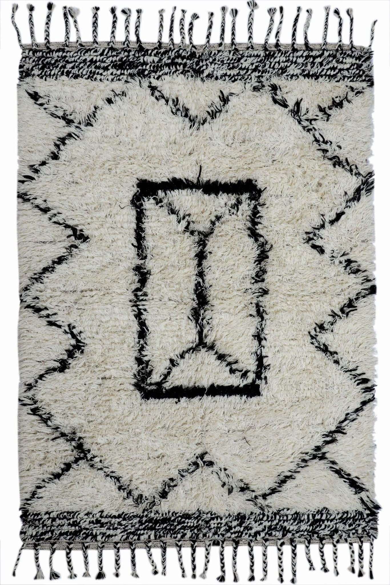Khetri tufted rug texture detail — Art Avenue Jaipur