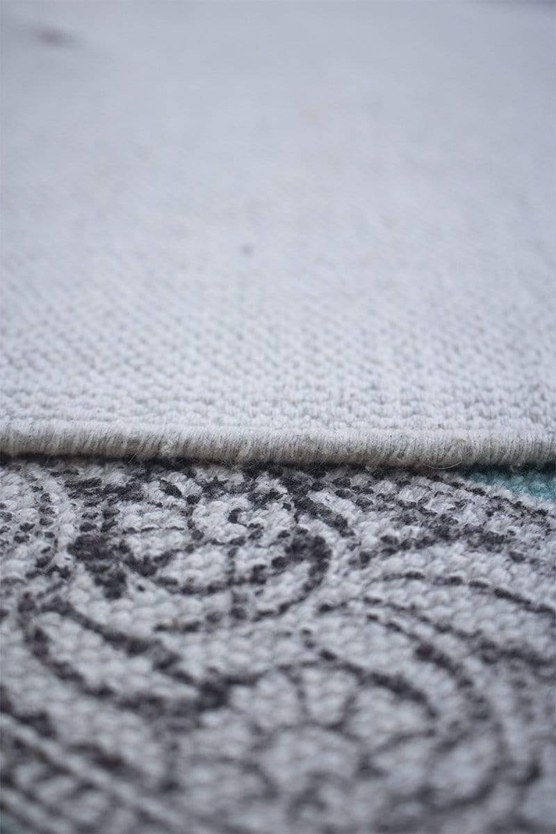 ROCKSALT - BLOCK PRINTED RUG - ART AVENUE