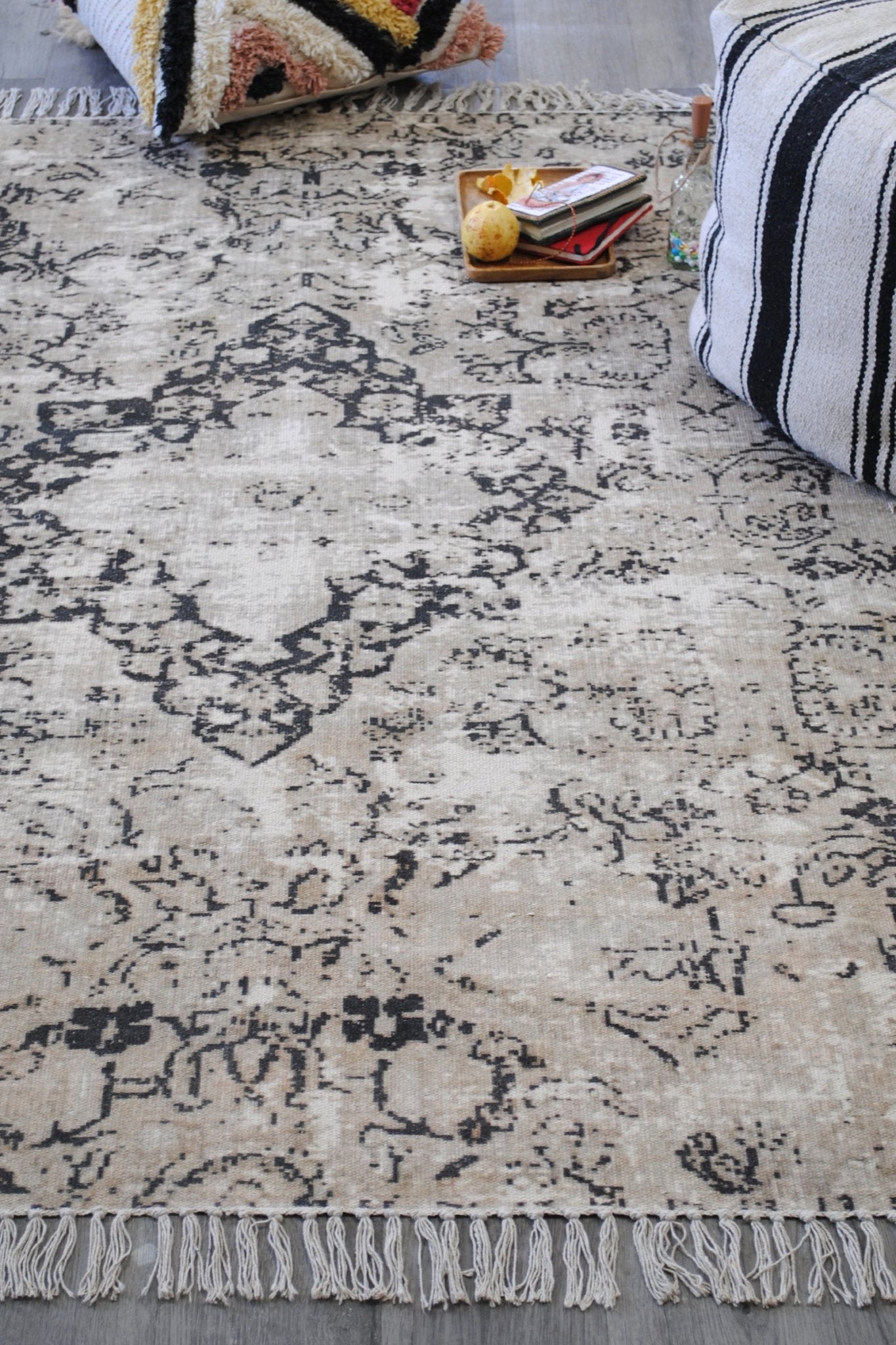 Selva cotton rug pattern — Art Avenue Jaipur