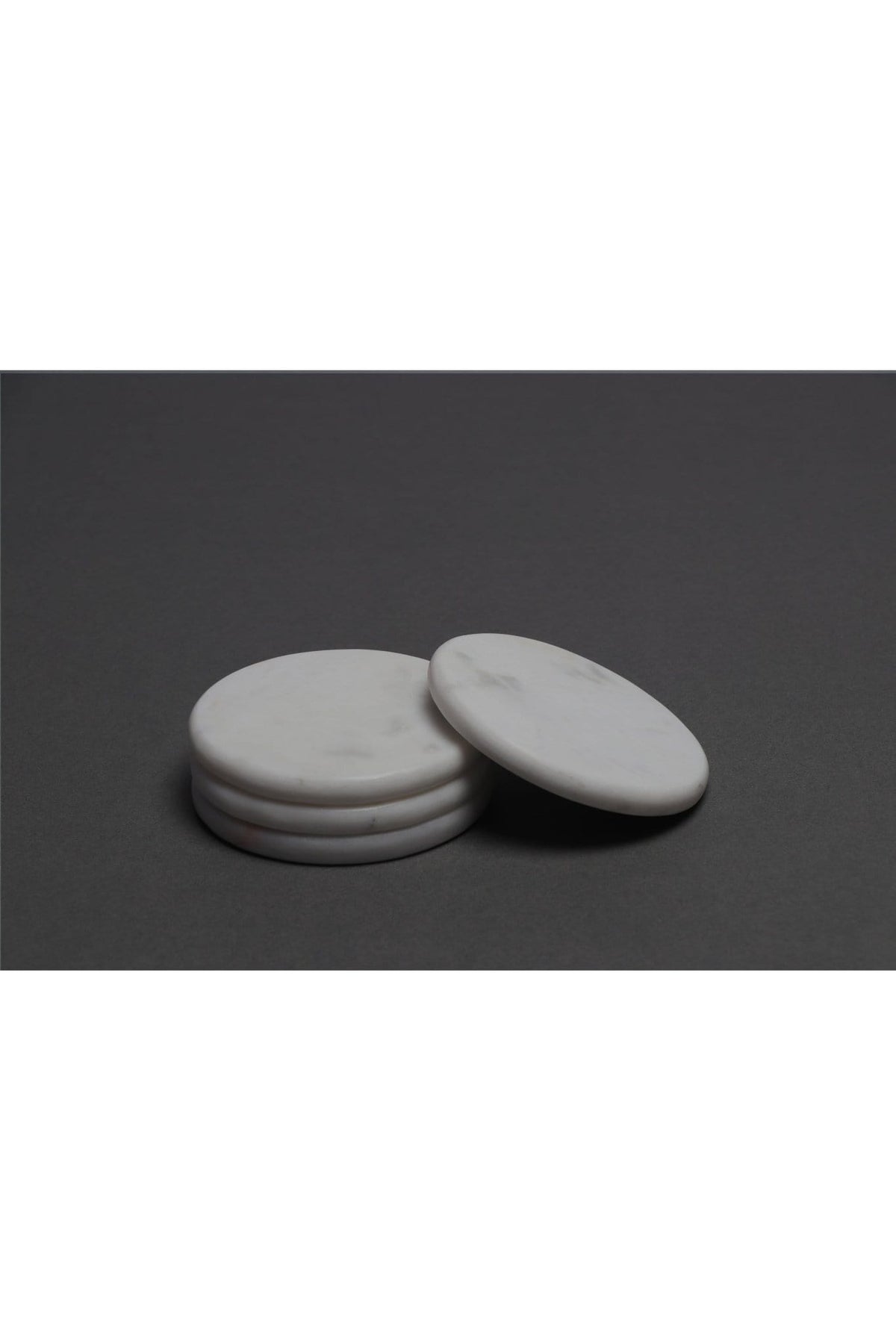VECTOR - MARBLE COASTER - WHITE - ART AVENUE