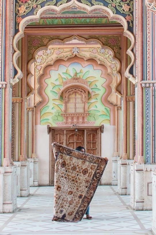Zebronica cotton rug pattern detail — Art Avenue