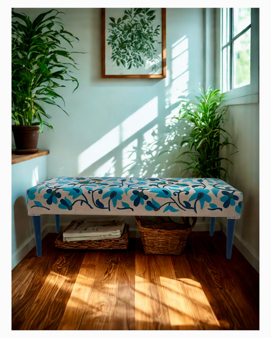 Upholstered Storage Bench — Art Avenue