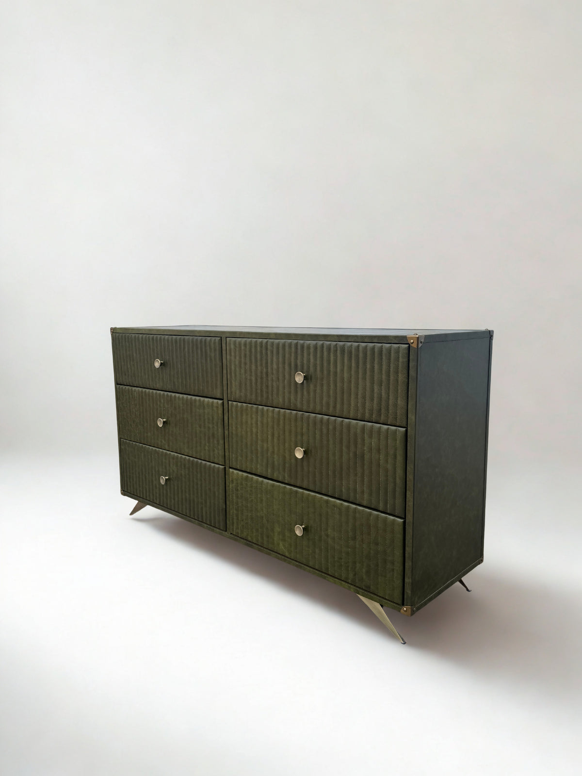 Elvia leather chest of drawers — Art Avenue