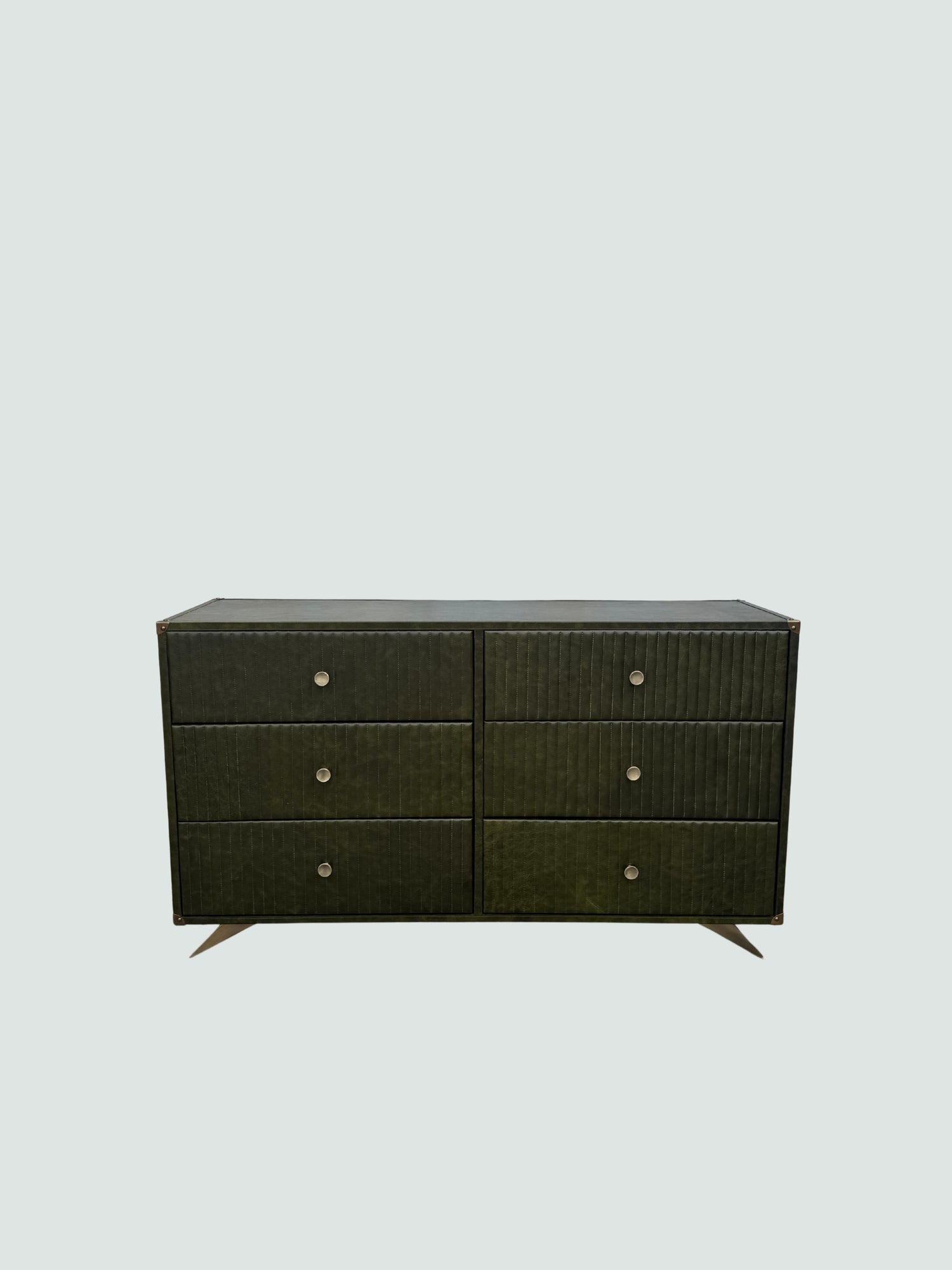 Elvia Leather Chest of Drawers