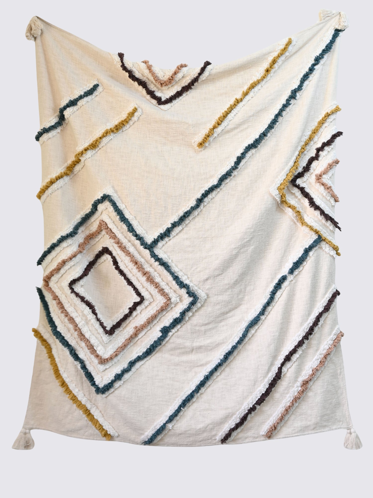 Omira Tufted Cotton Throw