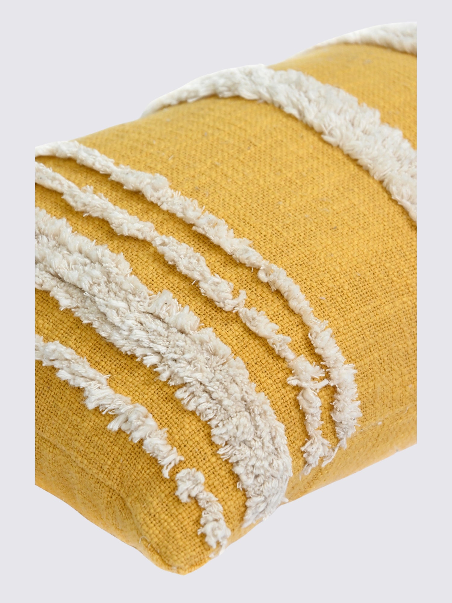 Calari Hand-Embroidered Lumbar Cushion Cover