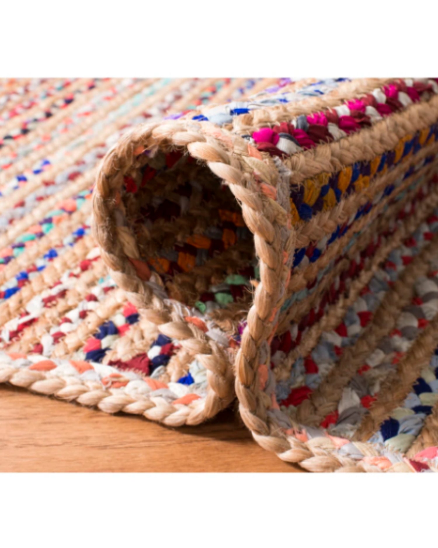 Bloom Handwoven Jute Floor Runner