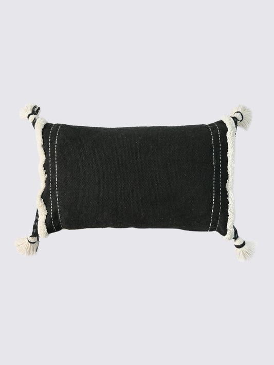 Duskera Hand-Embroidered Lumbar Cushion Cover
