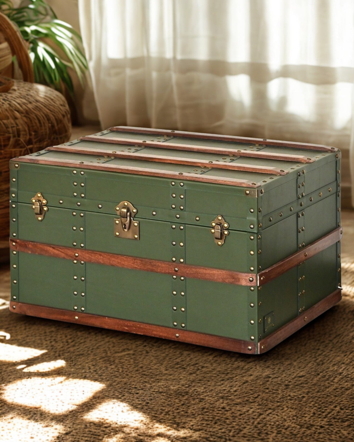 Leather Bed End Trunk — Art Avenue