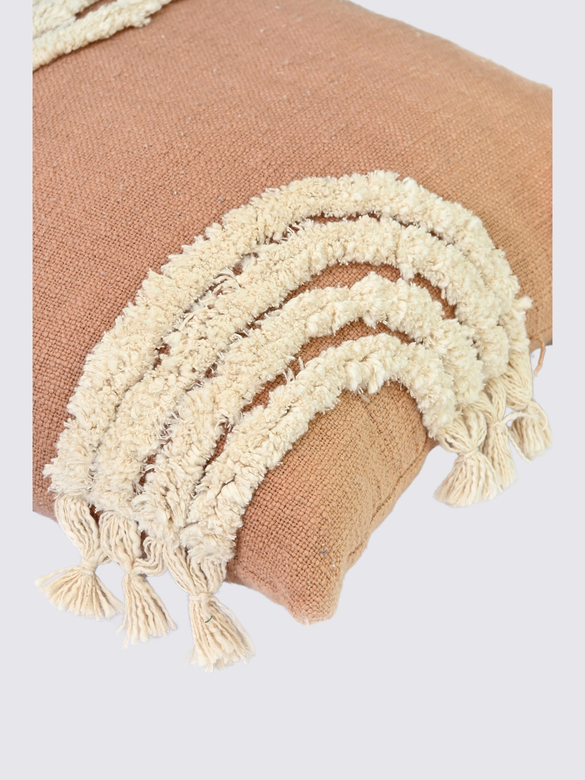 Eloura Hand-Embroidered Square Cushion Cover