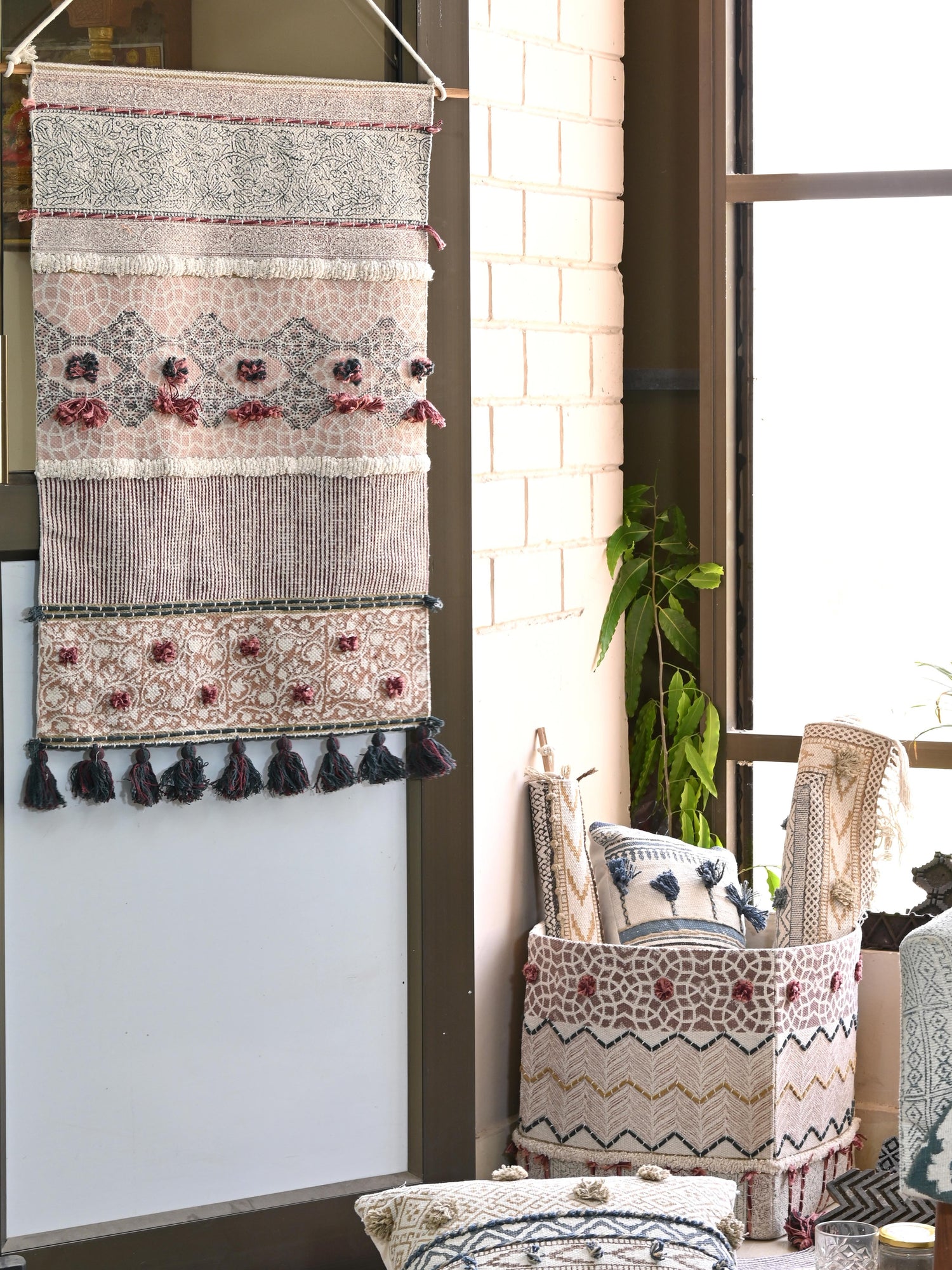 Thistle Handwoven Wall Hanging