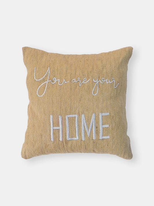 Home Handwoven Square Cushion Cover