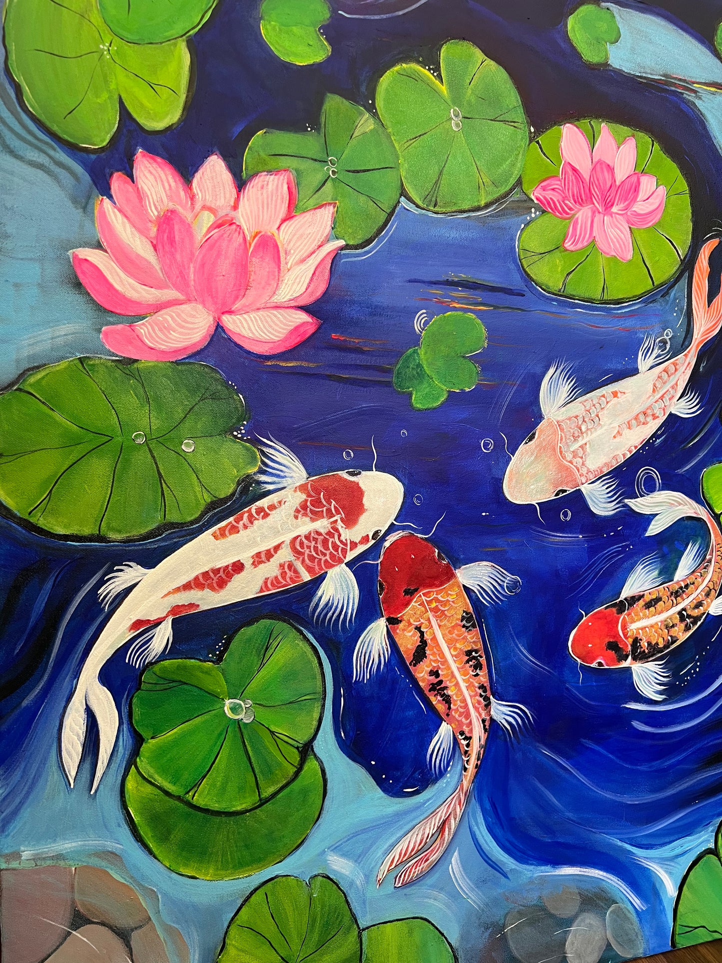 Azure Pond Painting