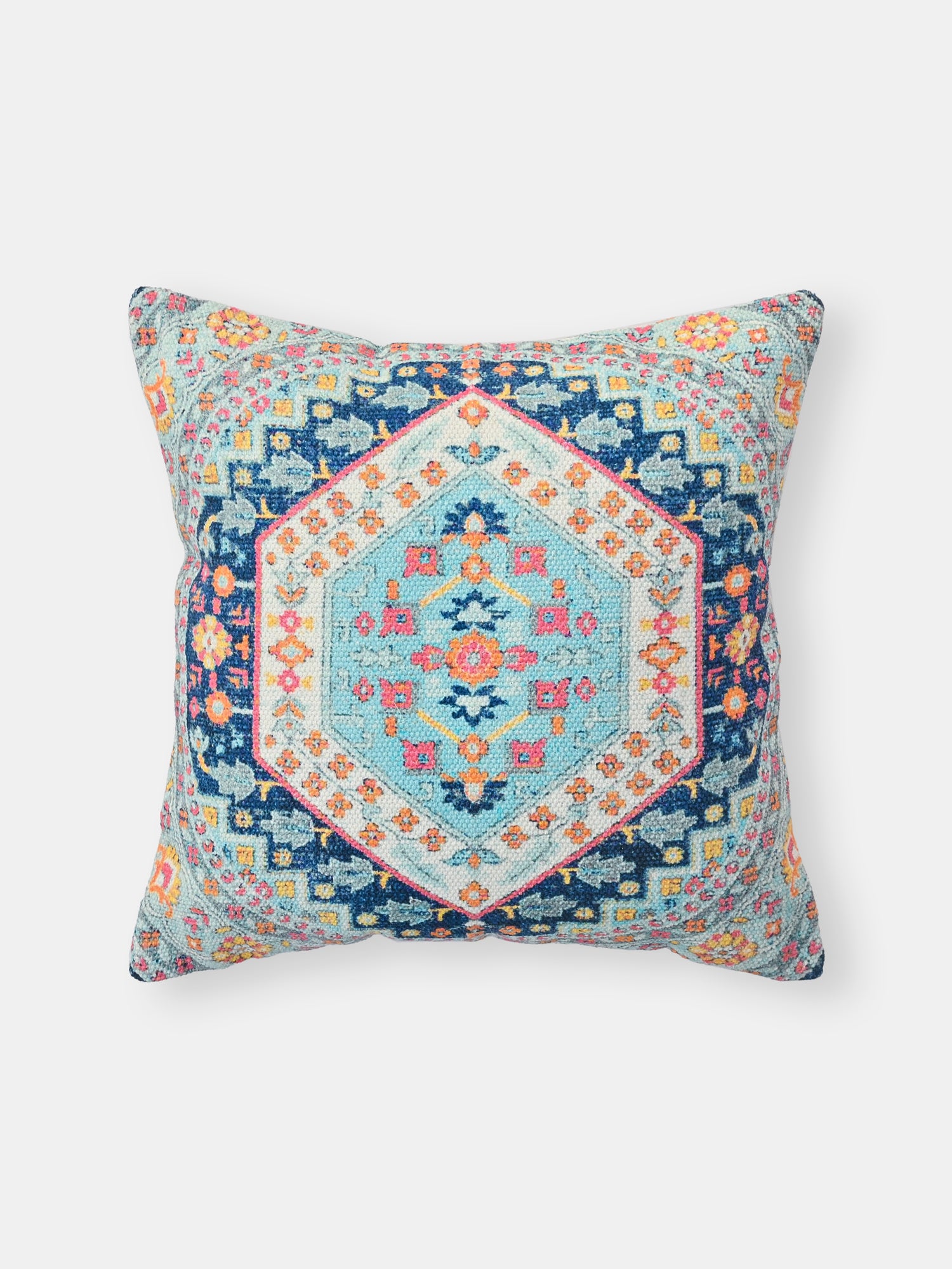 Caravan Trails Printed Square Cushion Cover