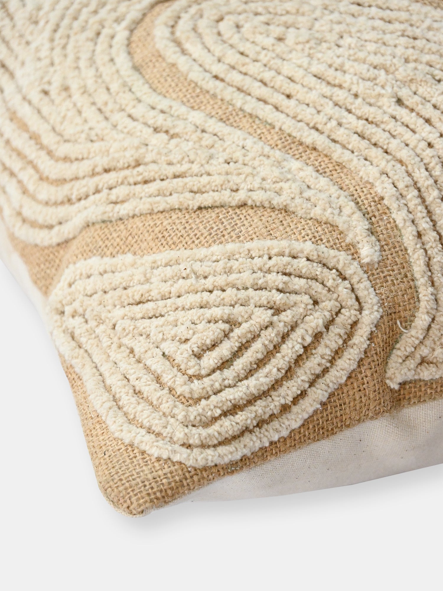 Twill Handwoven Square Cushion Cover