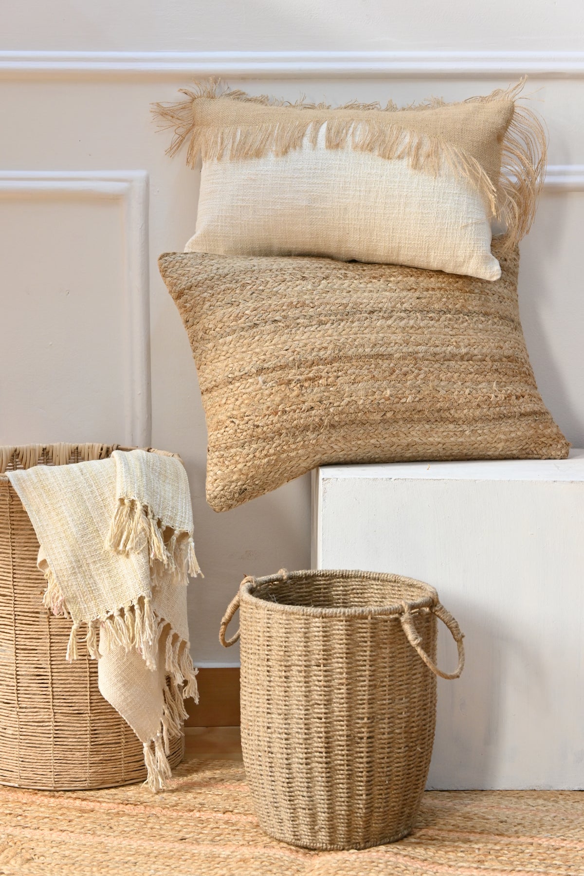 Rove Handwoven Lumbar Cushion Cover