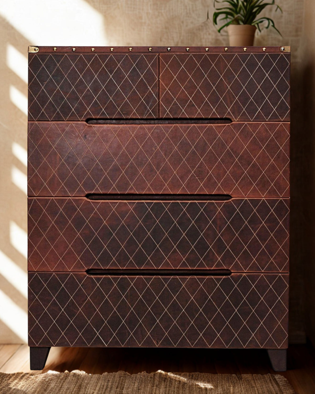 Leather Chest of Drawers — Art Avenue