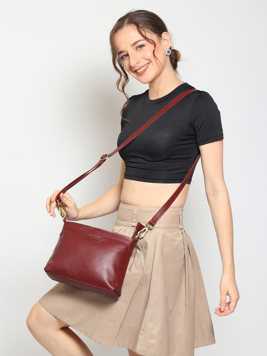 Ladislao leather sling bag — Art Avenue