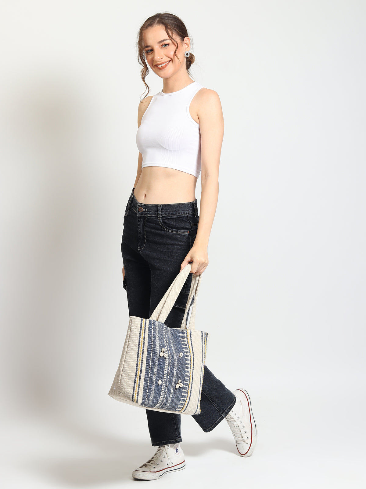 Keem tote bag print detail — Art Avenue