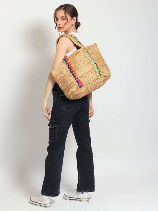Beach Jute Utility Bag