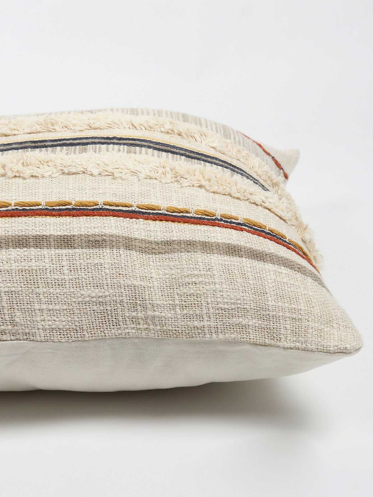 Eithne Printed Tufted Square Cushion Cover