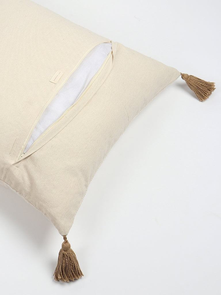 Pine Tree Embroidered Square Cushion Cover