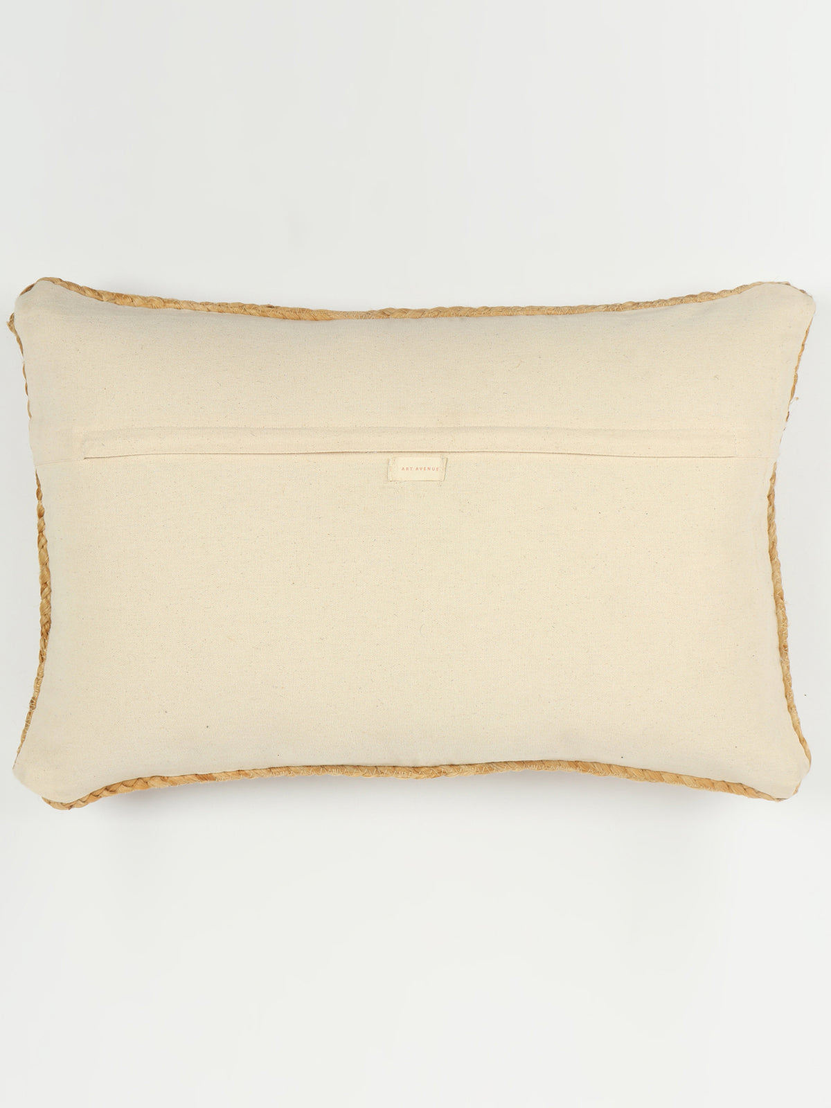 Althaia Braided Jute Lumbar Cushion Cover