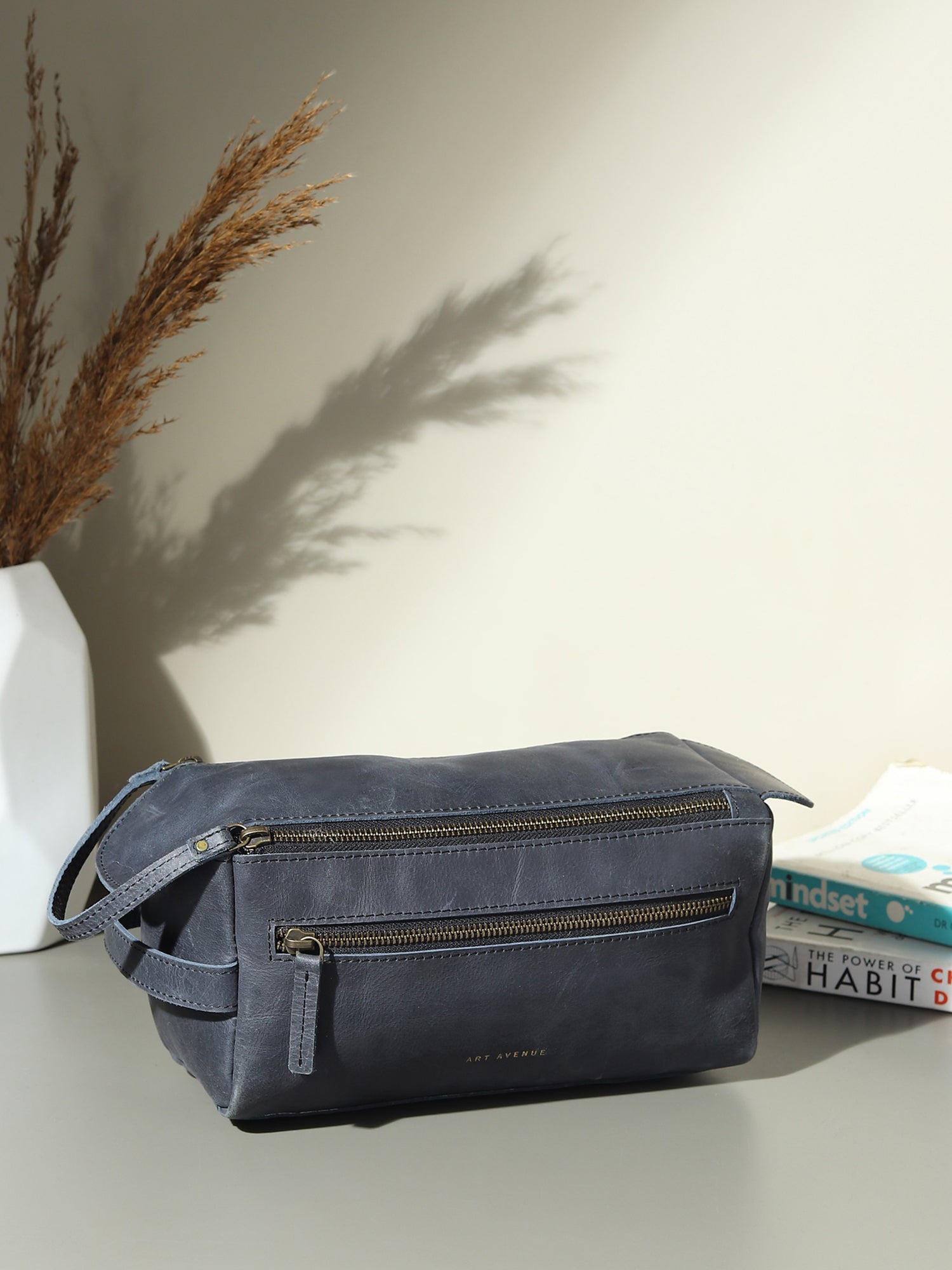 Rosary Leather Box Bag
