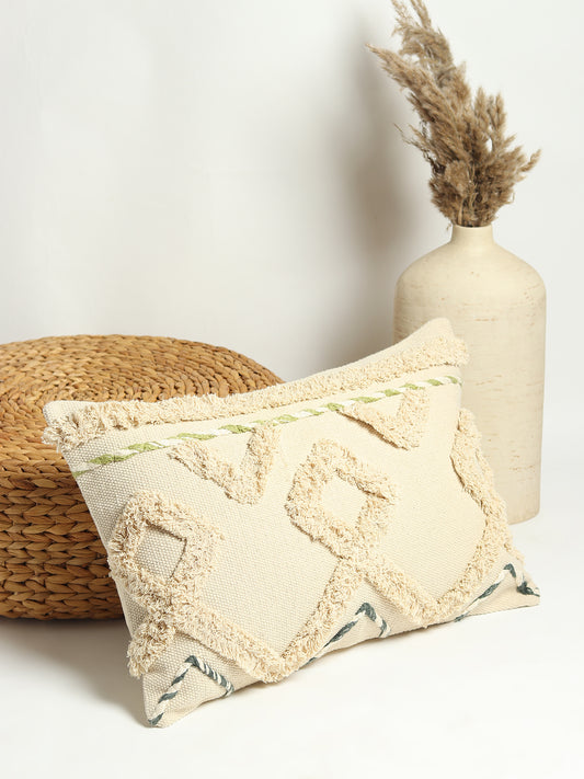 Alf Tufted Lumbar Cushion Cover