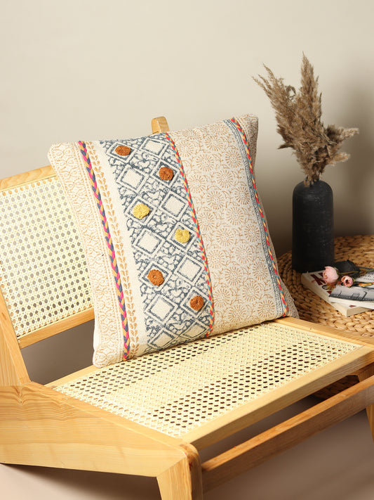 Dione Printed Square Cushion Cover