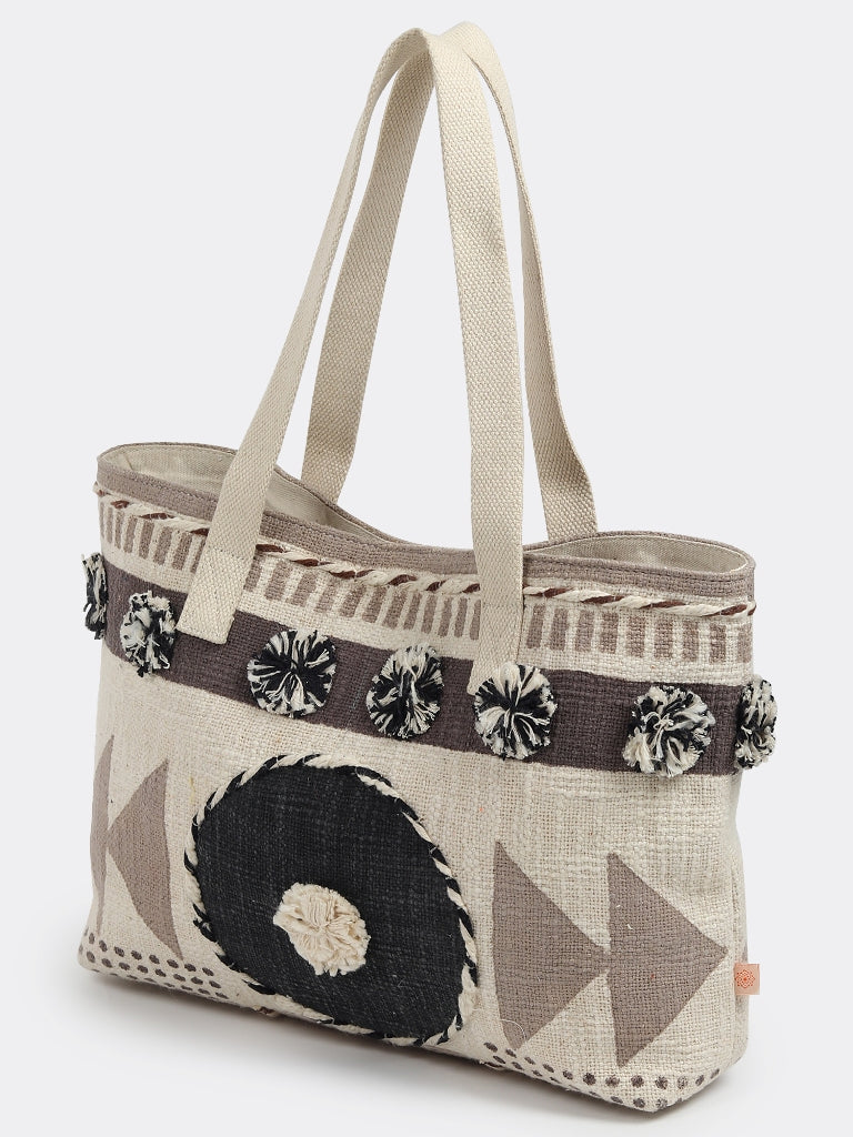 Akorin tote bag print detail — Art Avenue