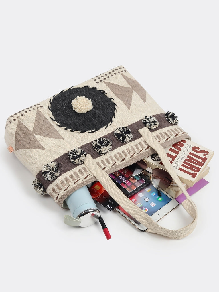 Akorin cotton tote bag, alternate view — Art Avenue
