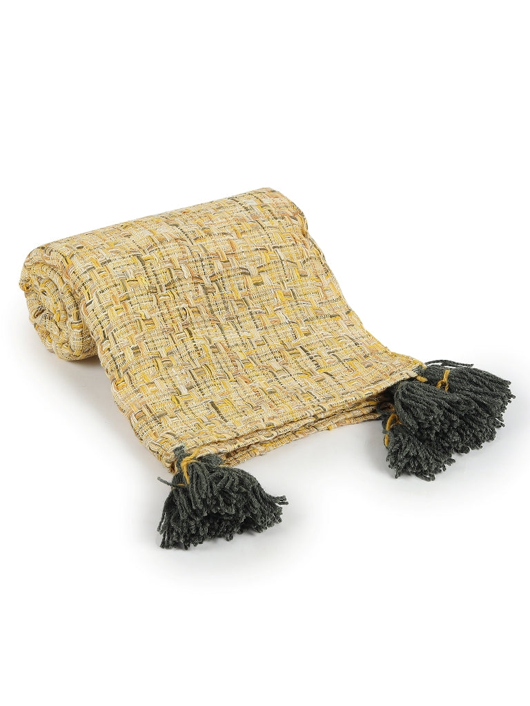 Tackle Handwoven Cotton Throw
