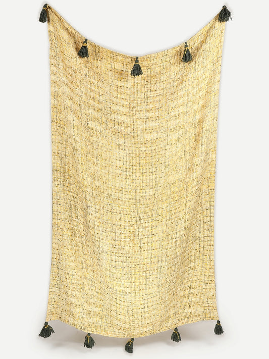 Tackle Handwoven Cotton Throw