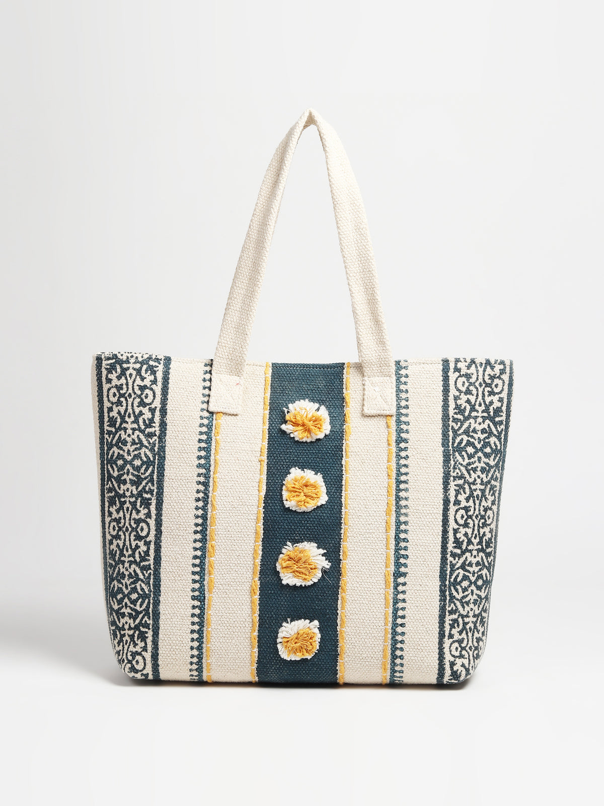 Brisk cotton tote bag interior — Art Avenue