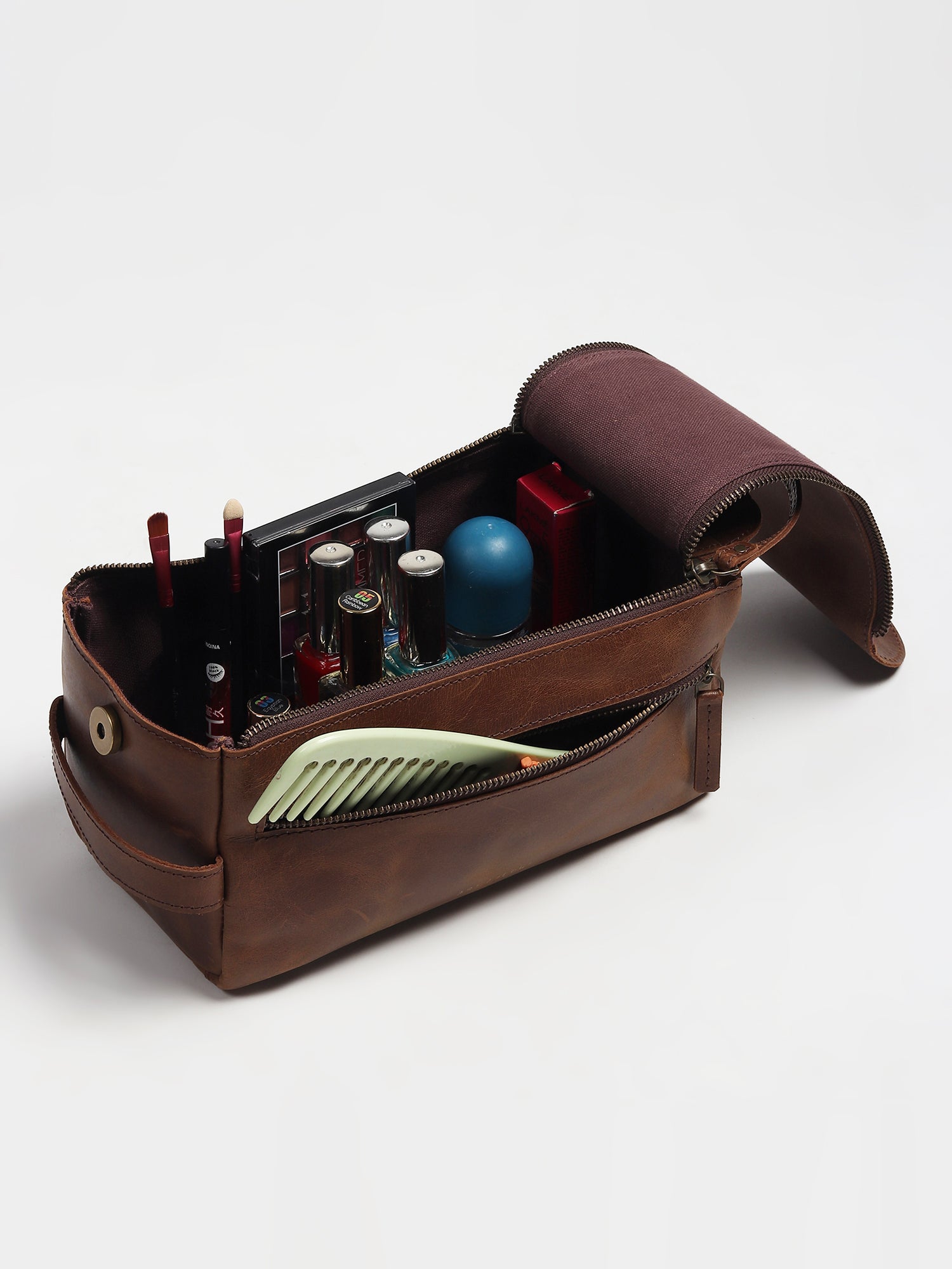 Rosary Leather Box Bag