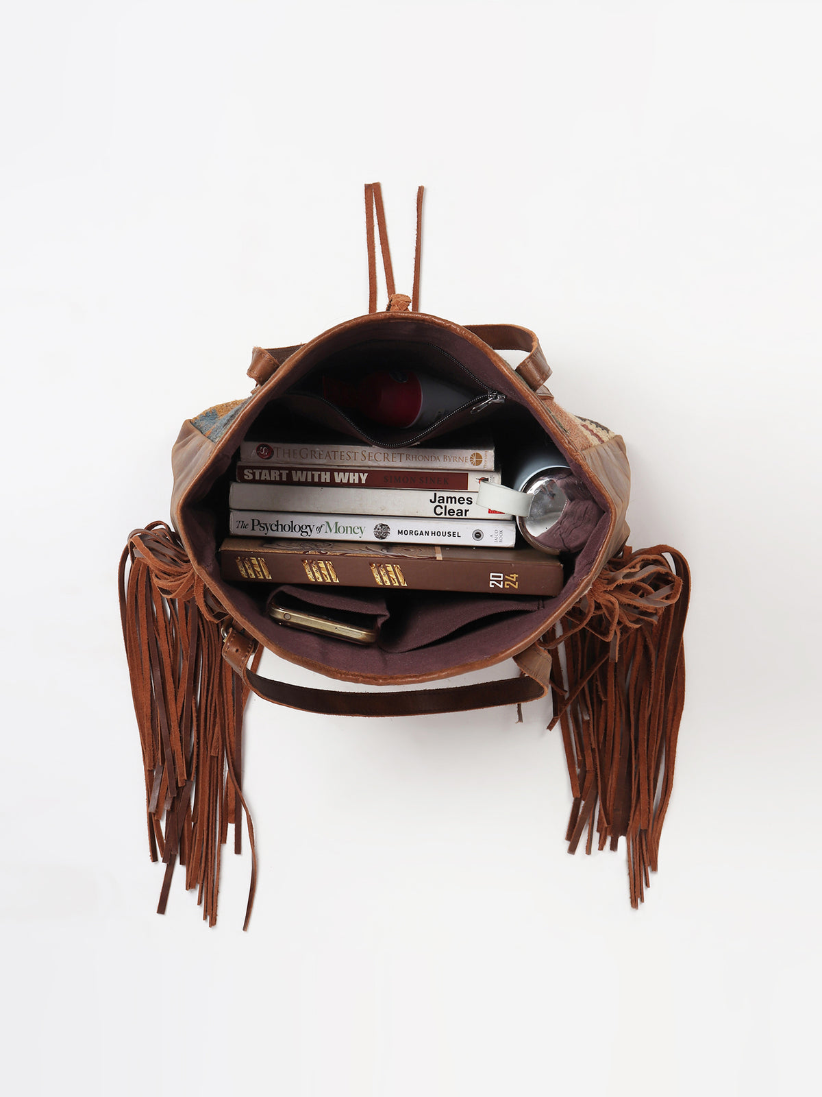 Bohemian handbag closure detail — Art Avenue