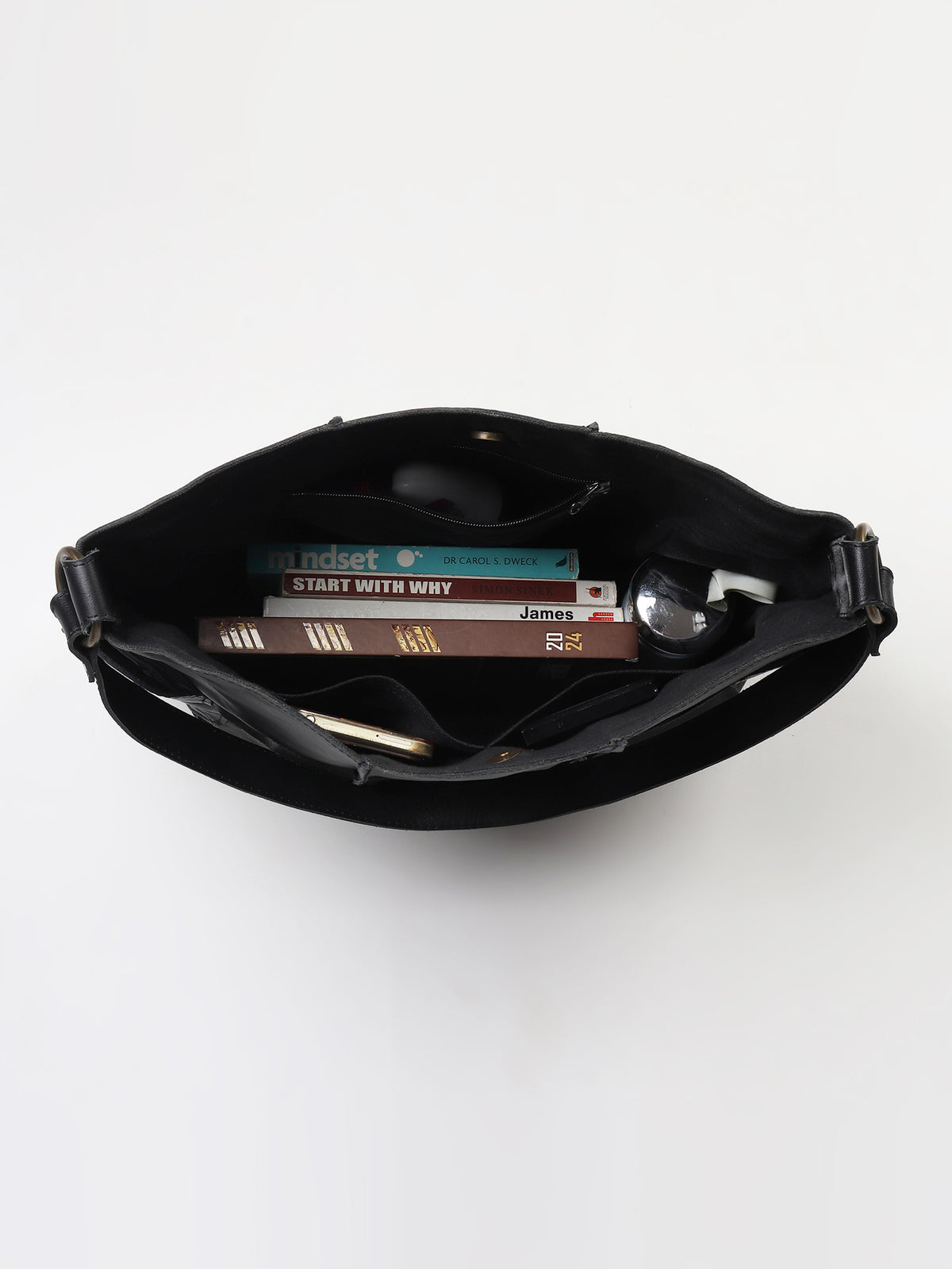 Blazon patchwork handbag flat lay — Art Avenue
