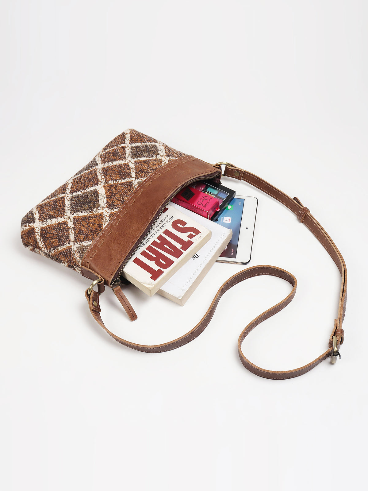 Allambee sling bag alternate angle — Art Avenue