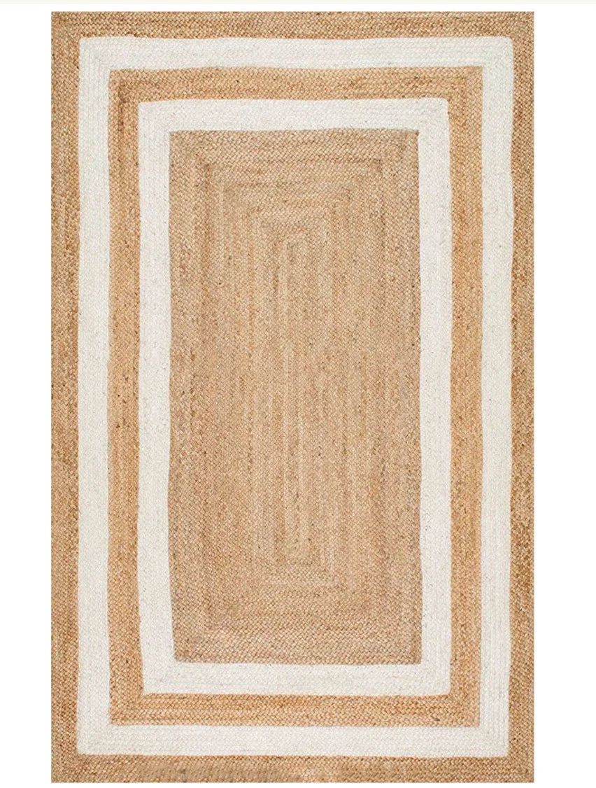Kabila braided jute rug — Art Avenue