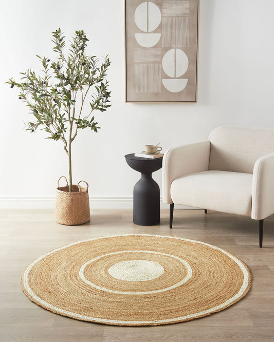 Christchurch Round Braided Jute Rug