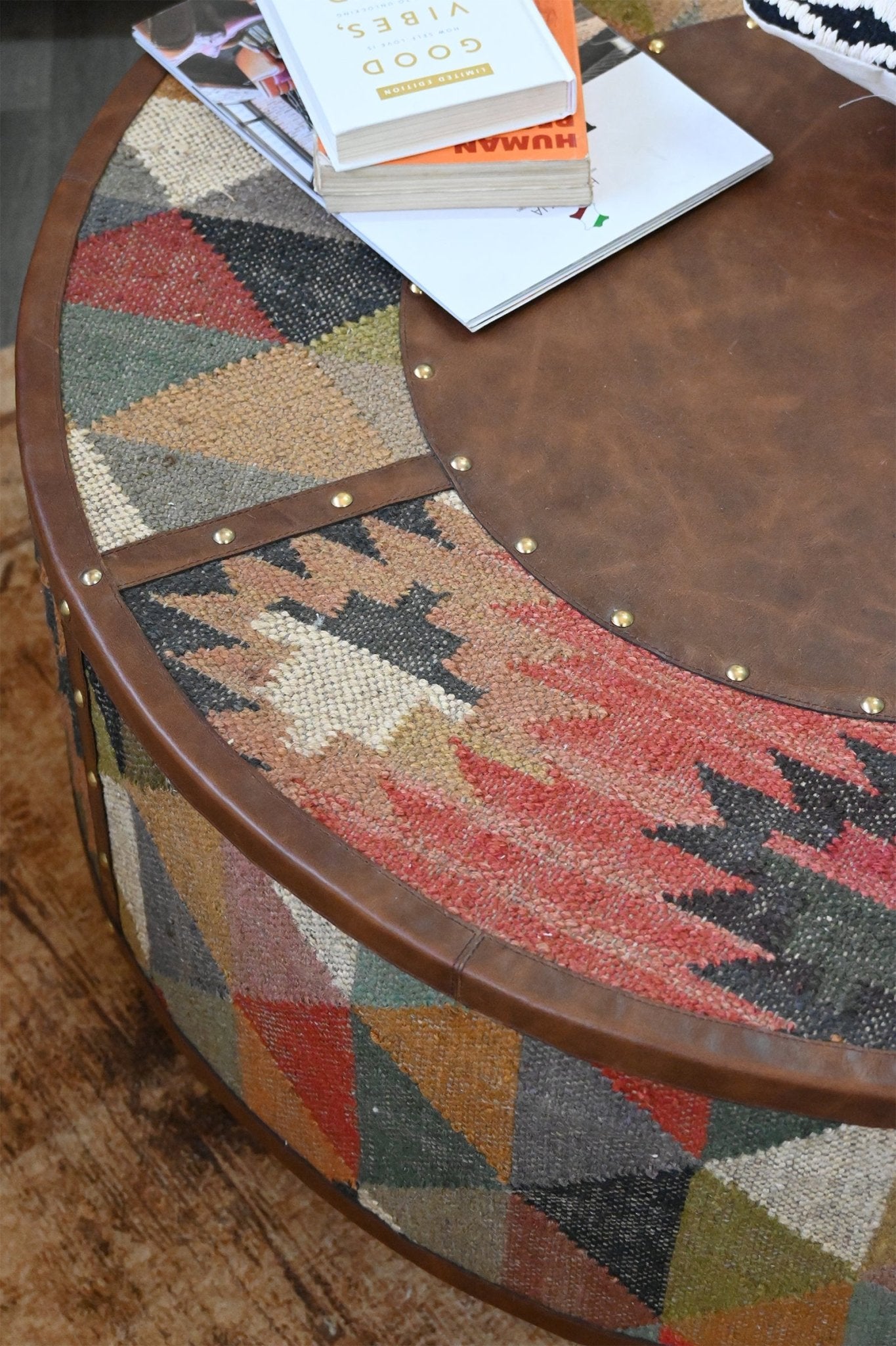 Goround handcrafted kilim coffee table — Art Avenue