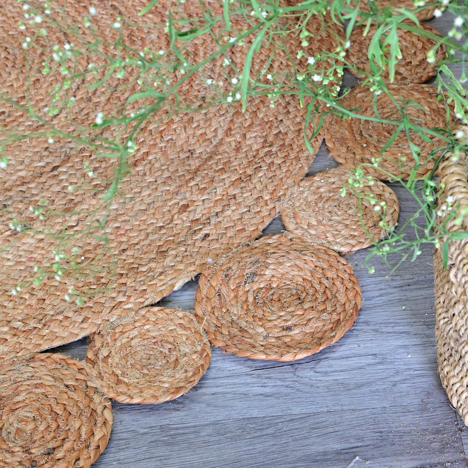 DENVER - ROUND JUTE  RUG - ART AVENUE
