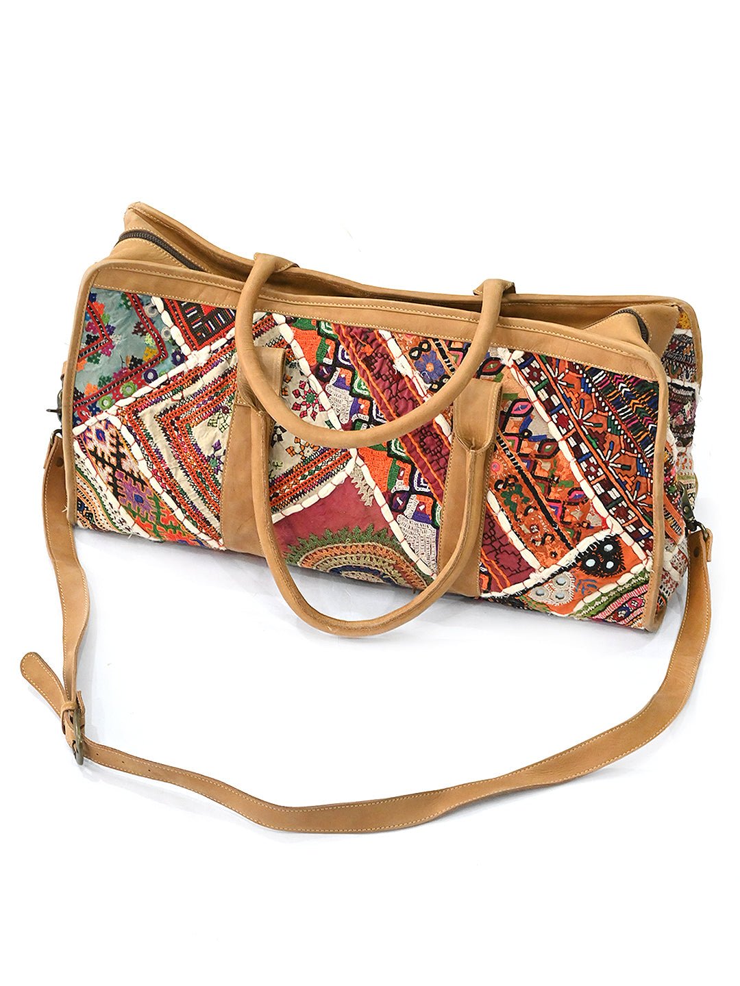 Portico vintage patchwork travel bag — Art Avenue